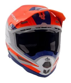 6D Helmets 6D ATR-1 Pace Helmet -NEXX shop 6 d helmets atr1 pace helmet orange blue white 1