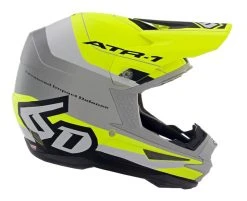 6D Helmets 6D ATR-1 Pace Helmet -NEXX shop 6 d helmets atr1 pace helmet yellow grey 2