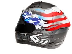 6D Helmets 6D ATS-1R Super Patriot Helmet -NEXX shop 6 dats1 r super patriot helmet red white blue 1