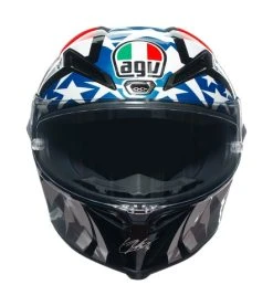 AGV Helmets AGV Pista GP RR Mir Americas 2021 Helmet 11 AGV Helmets AGV Pista GP RR Mir Americas 2021 Helmet -NEXX shop agv pista gprr mir americas2021 helmet white blue 5