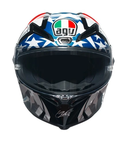AGV Helmets AGV Pista GP RR Mir Americas 2021 Helmet 6 AGV Helmets AGV Pista GP RR Mir Americas 2021 Helmet - Image 6