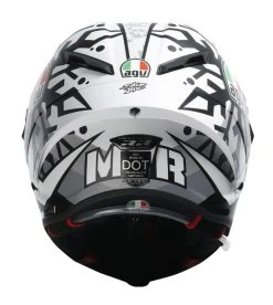 AGV Helmets AGV Pista GP RR Mir Winter Test 2021 Helmet White/Black/Grey / XL [Open Box] -NEXX shop agv pista gprr mir winter test2021 helmet white black grey xl open box white black grey 2
