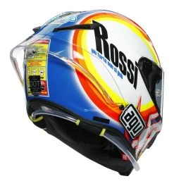 AGV Helmets AGV Pista GP RR Winter Test 2005 Helmet -NEXX shop agv pista gprr winter test2005 helmet blue white orange 4
