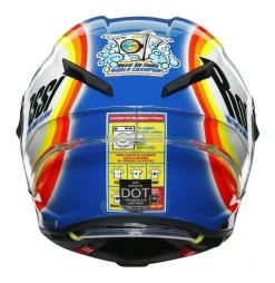 AGV Helmets AGV Pista GP RR Winter Test 2005 Helmet -NEXX shop agv pista gprr winter test2005 helmet blue white orange 6