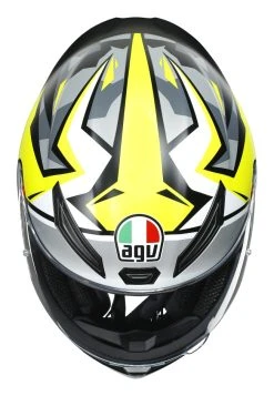 AGV Helmets AGV K1 Mir 2018 Helmet -NEXX shop agvk1 mir2018 helmet white black yellow 6
