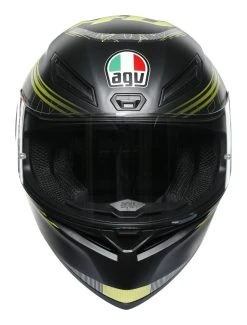 AGV Helmets AGV K1 Track 46 Helmet -NEXX shop agvk1 track46 helmet black yellow 2