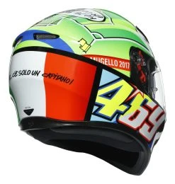 AGV Helmets AGV K3 SV Mugello 2017 Helmet -NEXX shop agvk3 sv mugello2017 helmet black green blue 3