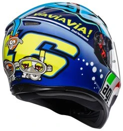 AGV Helmets AGV K3 SV Rossi Misano 2015 Helmet -NEXX shop agvk3 sv rossi misano2015 helmet 9
