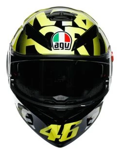 AGV Helmets AGV K3 SV Tribe 46 Helmet -NEXX shop agvk3 sv tribe46 helmet black yellow white 2