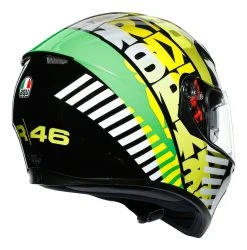 AGV Helmets AGV K3 SV Tribe 46 Helmet -NEXX shop agvk3 sv tribe46 helmet black yellow white 3