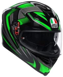 AGV Helmets AGV K5 S Hurricane 2.0 Helmet -NEXX shop agvk5 s hurricane20 helmet black green