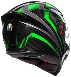 AGV Helmets AGV K5 S Hurricane 2.0 Helmet -NEXX shop agvk5 s hurricane20 helmet black green 5