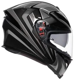 AGV Helmets AGV K5 S Hurricane 2.0 Helmet -NEXX shop agvk5 s hurricane20 helmet black silver 3