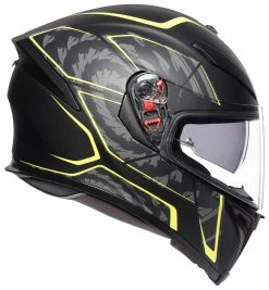 AGV Helmets AGV K5 S Tornado Helmet -NEXX shop agvk5 s tornado helmet black fluo yellow 1