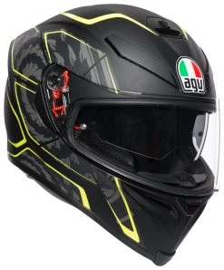 AGV Helmets AGV K5 S Tornado Helmet -NEXX shop agvk5 s tornado helmet black fluo yellow