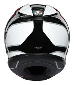 AGV Helmets AGV K6 Hyphen Helmet -NEXX shop agvk6 hyphen helmet black red white 3