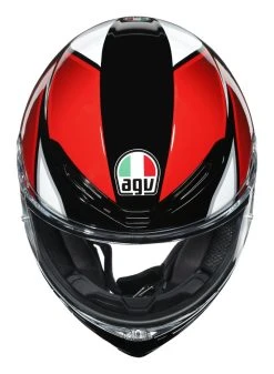 AGV Helmets AGV K6 Hyphen Helmet -NEXX shop agvk6 hyphen helmet black red white 6