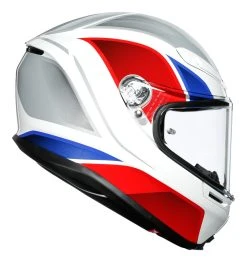 AGV Helmets AGV K6 Hyphen Helmet -NEXX shop agvk6 hyphen helmet white red blue 1