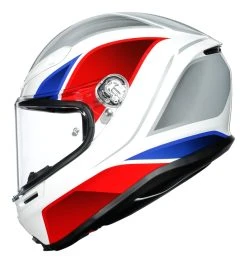AGV Helmets AGV K6 Hyphen Helmet -NEXX shop agvk6 hyphen helmet white red blue 4