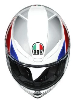AGV Helmets AGV K6 Hyphen Helmet -NEXX shop agvk6 hyphen helmet white red blue 6