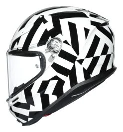 AGV Helmets AGV K6 Secret Helmet -NEXX shop agvk6 secret helmet black white 4