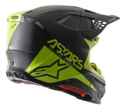Alpinestars Supertech M8 Echo Helmet -NEXX shop alpinestars helmet sm8 echo brg black red green 3