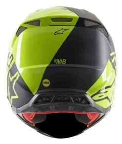 Alpinestars Supertech M8 Echo Helmet -NEXX shop alpinestars helmet sm8 echo brg black red green 4