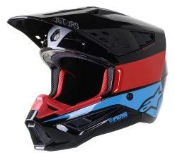 Alpinestars Supertech M5 Bond Helmet -NEXX shop alpinestars sm5 bond helmet black red cyan