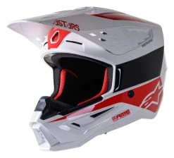 Alpinestars Supertech M5 Bond Helmet -NEXX shop alpinestars sm5 bond helmet white red