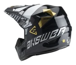 Answer AR3 Ronin Helmet -NEXX shop answer ar3 ronin helmet black white gold 1