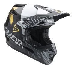 Answer AR3 Ronin Helmet -NEXX shop answer ar3 ronin helmet black white gold