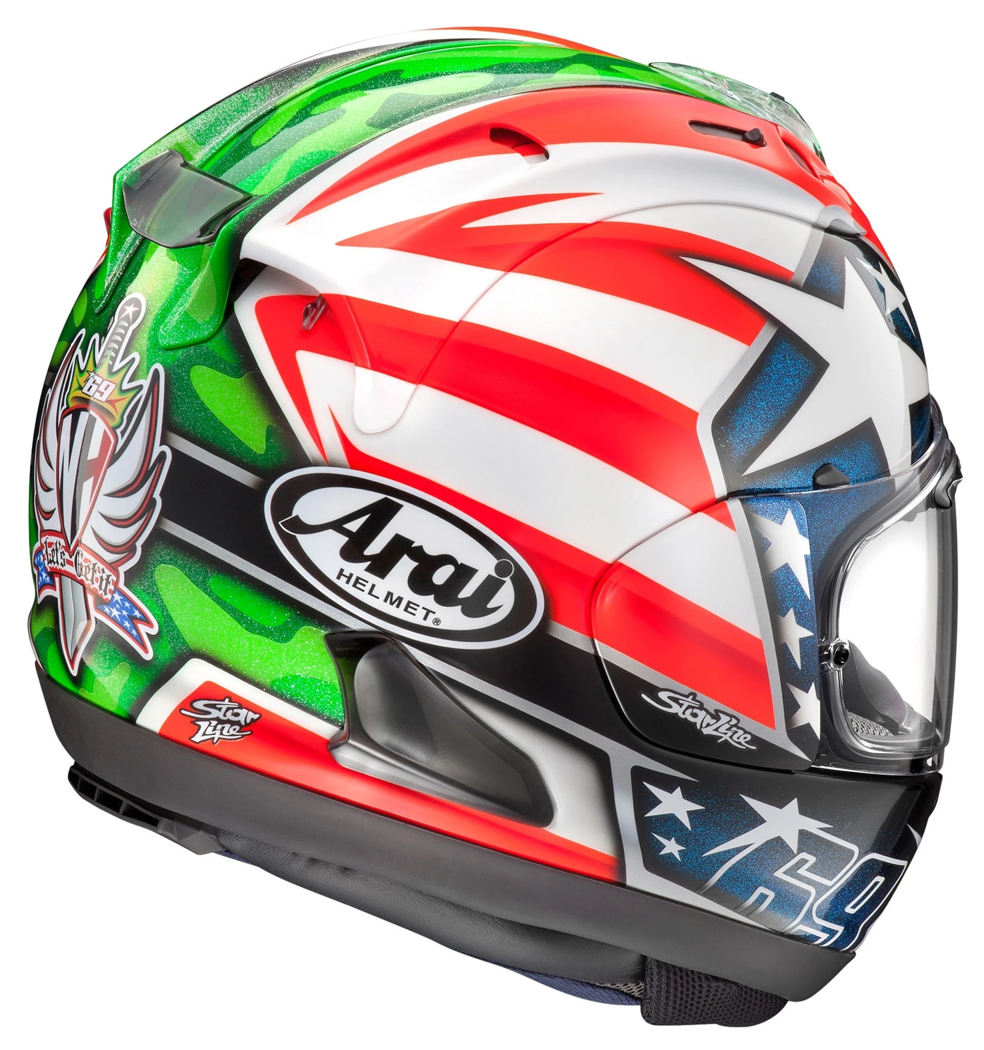 Arai Helmets Arai Corsair X Nicky 6 Helmet - Image 2