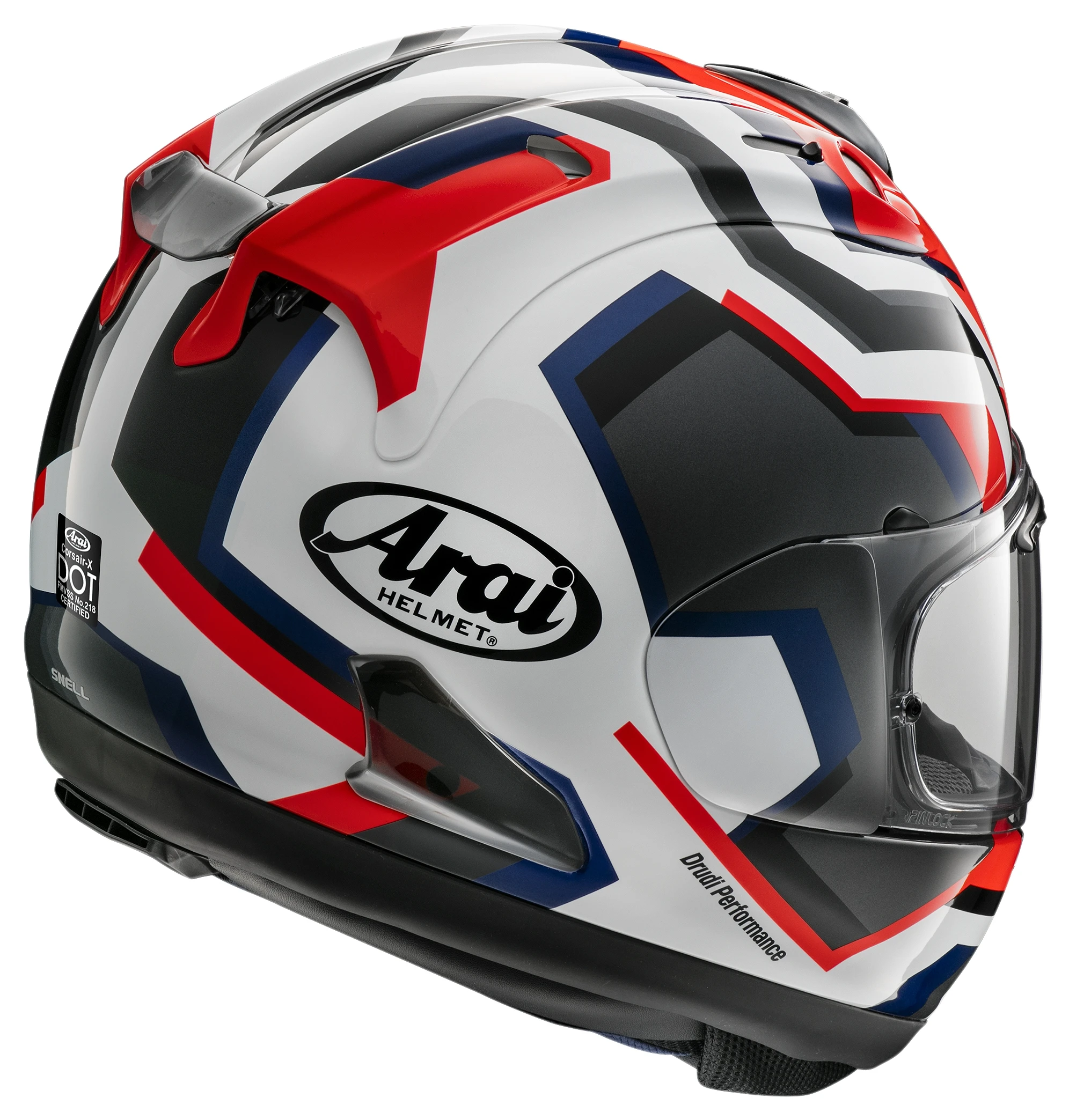 Arai Helmets Arai Corsair-X RSW Trico Helmet 4 Arai Helmets Arai Corsair-X RSW Trico Helmet - Image 4