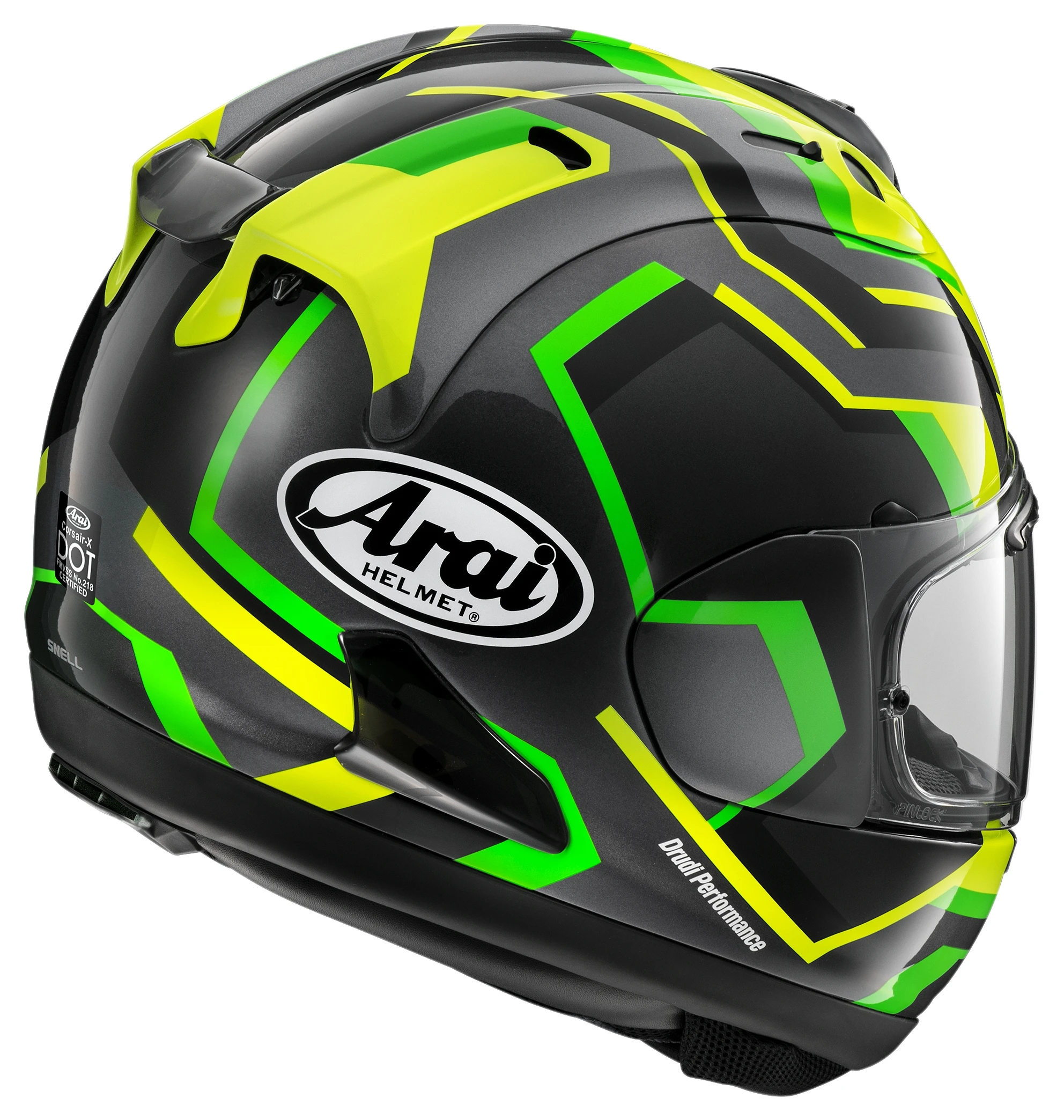 Arai Helmets Arai Corsair-X RSW Trico Helmet 2 Arai Helmets Arai Corsair-X RSW Trico Helmet - Image 2