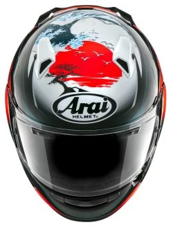 Arai Helmets Arai Quantum-X Wave Helmet -NEXX shop arai quantum x wave helmet black red white 2