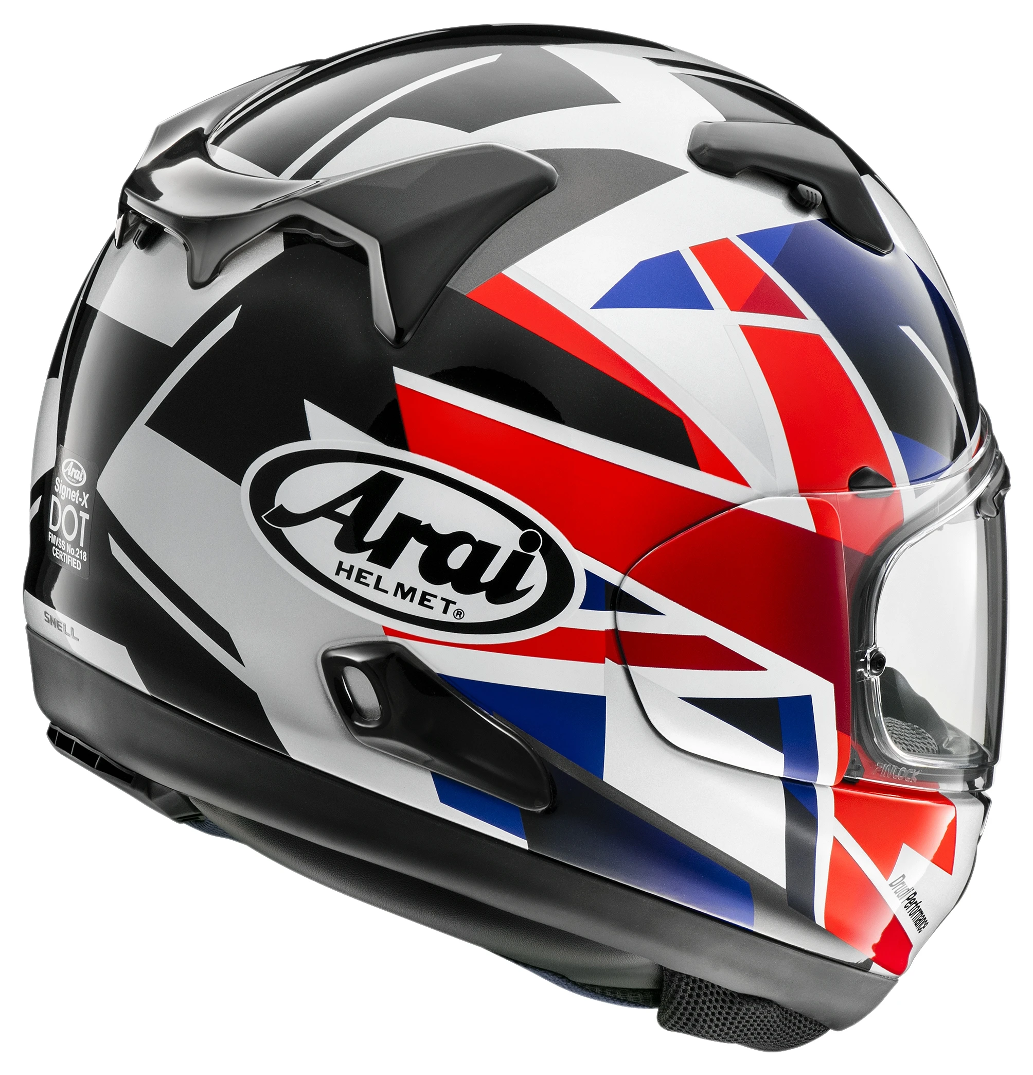 Arai Helmets Arai Signet-X UK Flag Helmet 2 Arai Helmets Arai Signet-X UK Flag Helmet - Image 2