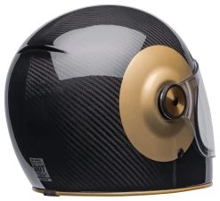 Bell Helmets Bell Bullitt Carbon TT Helmet -NEXX shop bell bullitt carbon tt helmet gloss black gold 4
