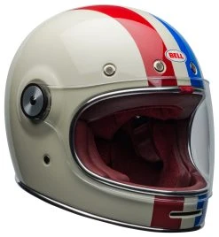 Bell Helmets Bell Bullitt Command Helmet -NEXX shop bell bullitt command helmet vintage white oxblood blue 3