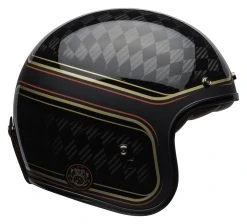 Bell Helmets Bell Custom 500 Carbon RSD Checkmate Helmet (XS) -NEXX shop bell custom500 carbon rsd checkmate helmet black gold 3