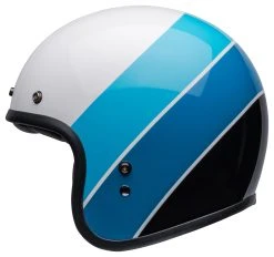 Bell Helmets Bell Custom 500 Riff Helmet 21 Bell Helmets Bell Custom 500 Riff Helmet -NEXX shop bell custom500 riff helmet white blue 1