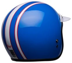 Bell Helmets Bell Custom 500 Six Day McQueen Helmet -NEXX shop bell custom500 six day mc queen helmet white gloss blue 4