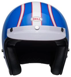 Bell Helmets Bell Custom 500 Six Day McQueen Helmet -NEXX shop bell custom500 six day mc queen helmet white gloss blue 7