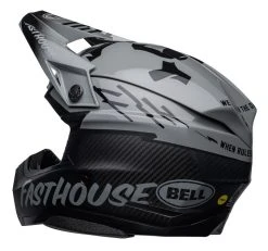 Bell Helmets Bell Moto-10 Spherical Fasthouse BMF Helmet Matte Black/Grey/Black / LG [Open Box] -NEXX shop bell moto10 spherical fasthouse bmf helmet matte black grey black lg open box matte black grey black 34