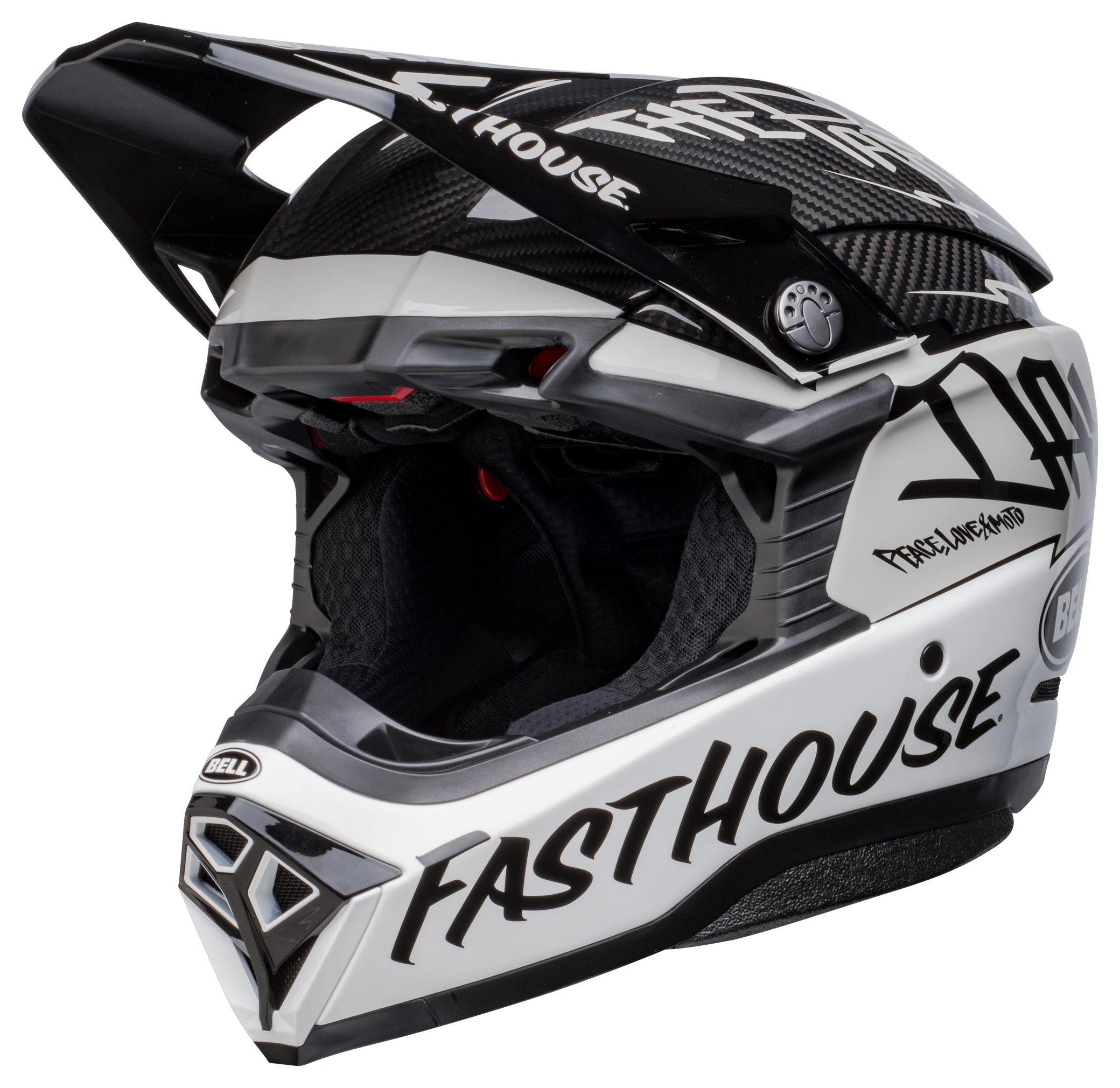 Bell Helmets Bell Moto-10 Spherical Fasthouse Helmet 1 Bell Helmets Bell Moto-10 Spherical Fasthouse Helmet
