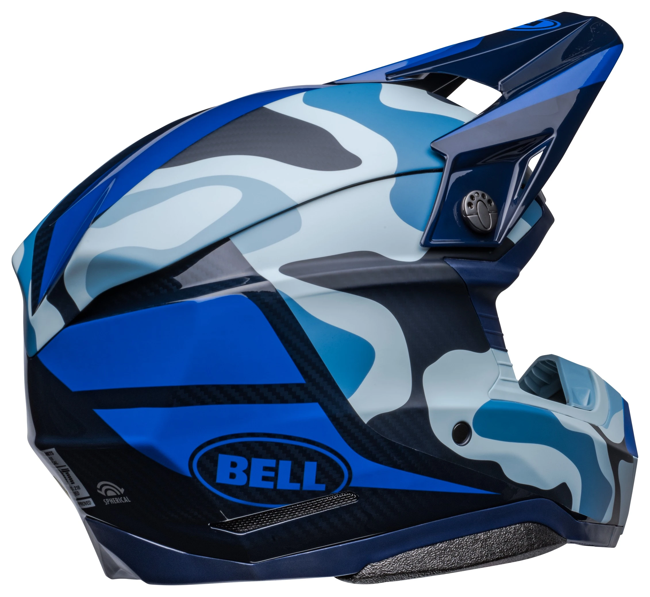 Bell Helmets Bell Moto-10 Spherical Ferrandis Mechant Helmet 5 Bell Helmets Bell Moto-10 Spherical Ferrandis Mechant Helmet - Image 5