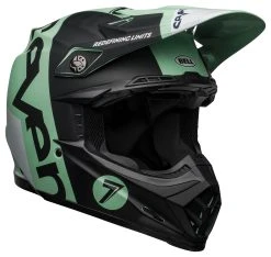 Bell Helmets Bell Moto-9 Flex Seven Galaxy Helmet -NEXX shop bell moto9 flex seven galaxy helmet black mint white 2