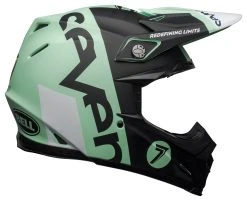 Bell Helmets Bell Moto-9 Flex Seven Galaxy Helmet -NEXX shop bell moto9 flex seven galaxy helmet black mint white 3