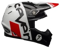 Bell Helmets Bell Moto-9 Flex Seven Galaxy Helmet -NEXX shop bell moto9 flex seven galaxy helmet black white red 3