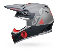 Bell Helmets Bell Moto-9S Flex Seven Vanguard Helmet -NEXX shop bell moto9 s flex seven vanguard helmet charcoal orange 1