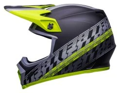 Bell Helmets Bell MX-9 Mips Offset Helmet -NEXX shop bell mx9 mips offset helmet black hi viz yellow grey 7